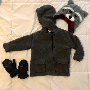 Kids dress coat. Warm and excellent condition!